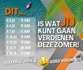 Vakantiewerk in Sint Anna!