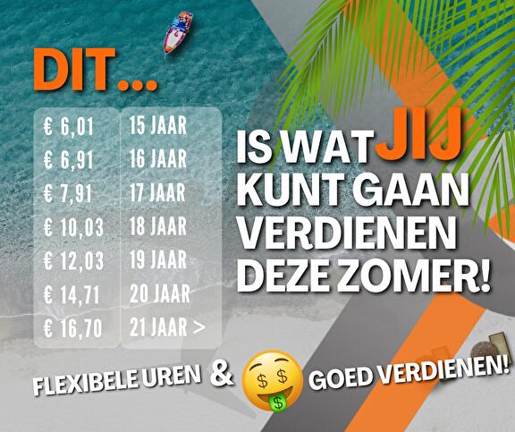 Vakantiewerk in Sint Anna!